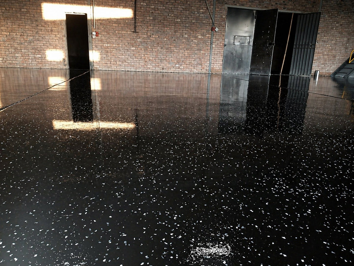 Industrial Epoxy Flake Flooring