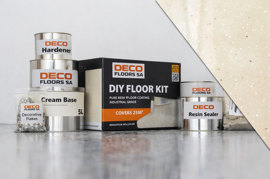 Rocksolid DIY Floor Coating Kit (Cream)